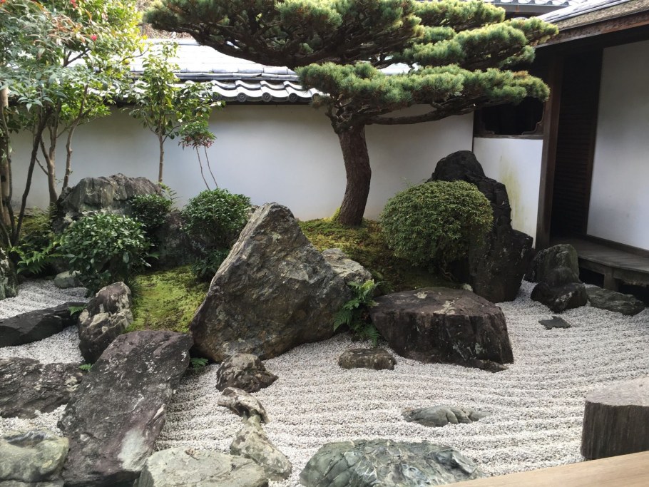 Сад Дайсэн-ин. Киото. 16в.