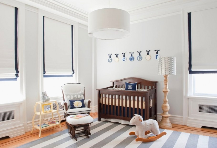 Комната для новорожденного мальчика