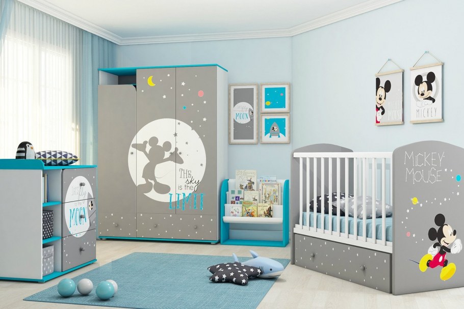 Детские комнаты для новорожденных