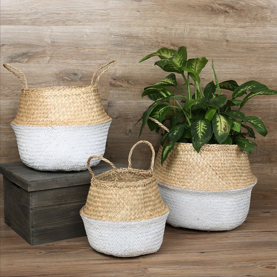 Корзина из джута икеа