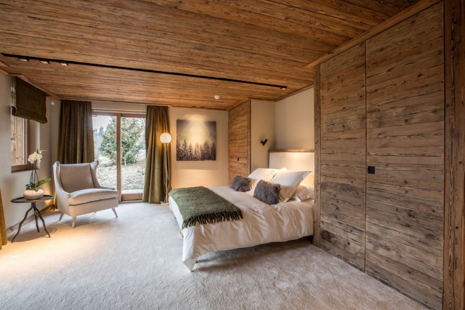 Внутренняя отделка в стиле Шале