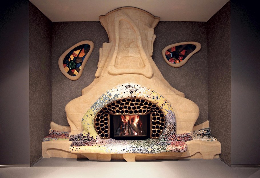 Необычные камины в интерьере