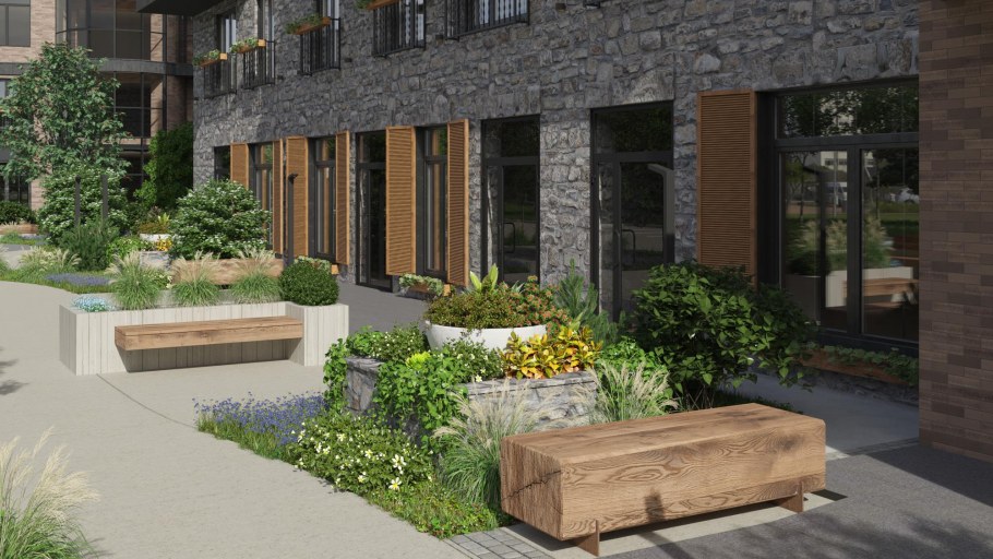 Благоустройство входной группы