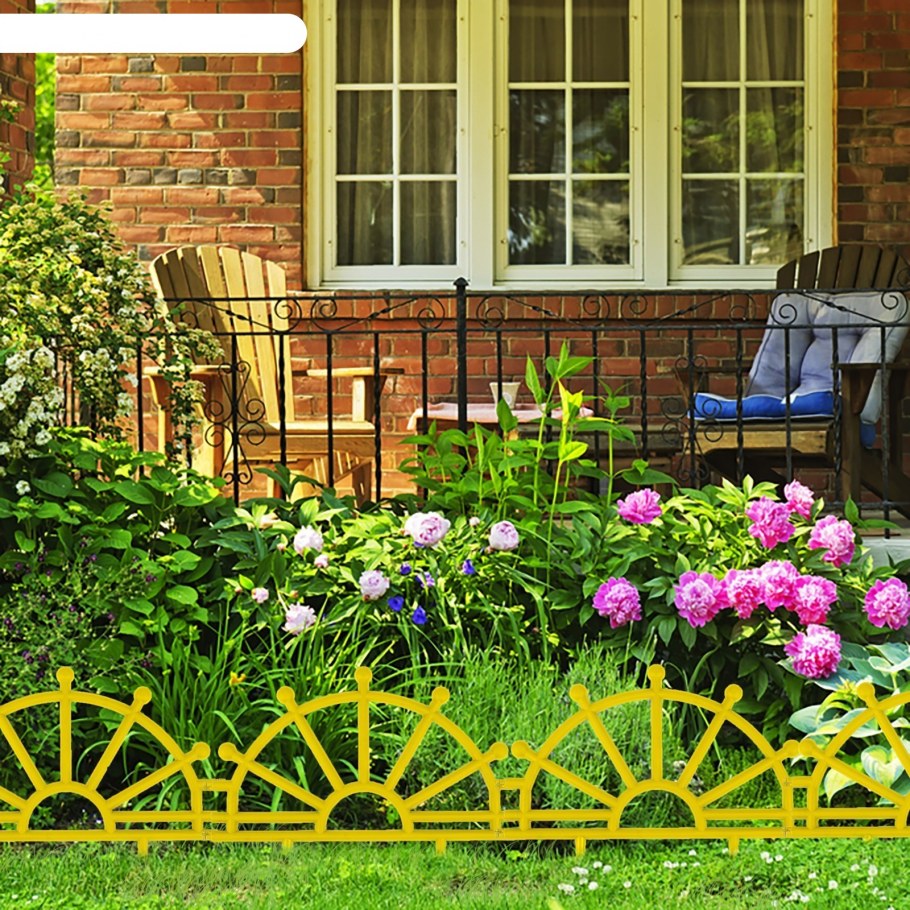 Забор декоративный Grinda "классика", 28x300см, зеленый