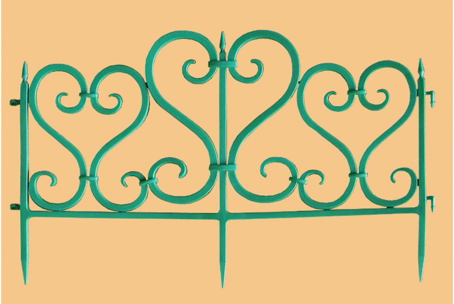 Декоративная решетка на забор
