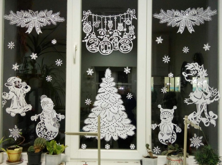 Украшения на окна