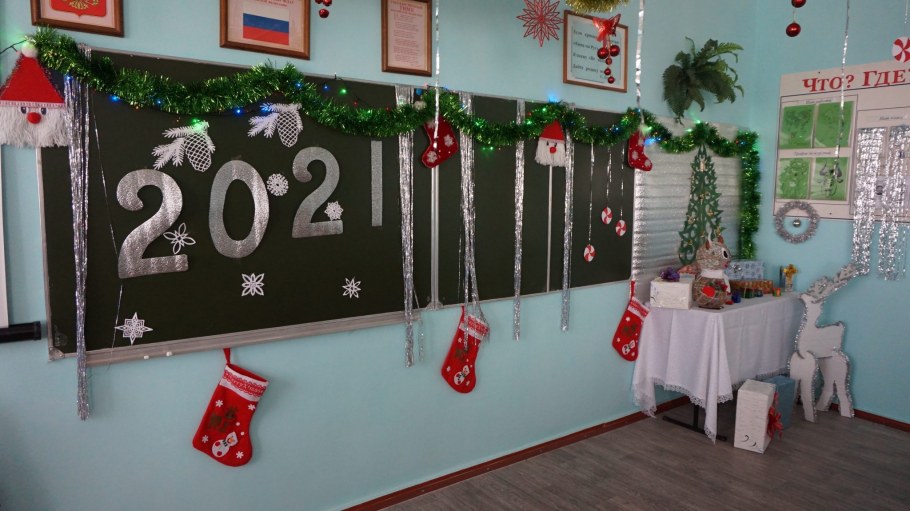 Конкурс украшение класса к новому году