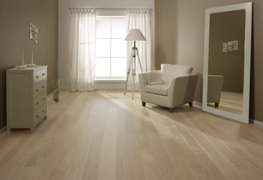 Паркетная доска Karelia Oak story Hamlet White