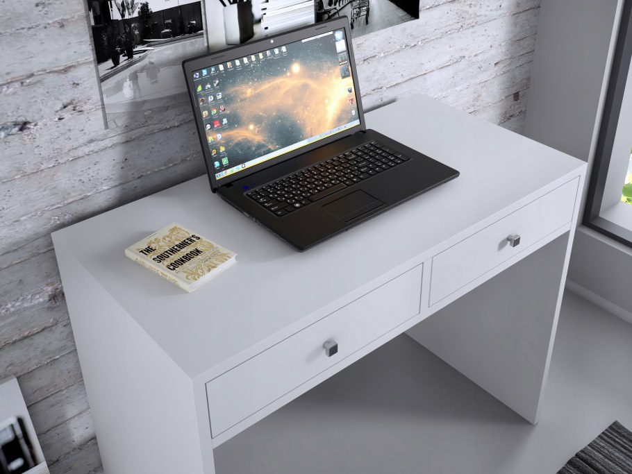 Компьютерный стол икеа белый