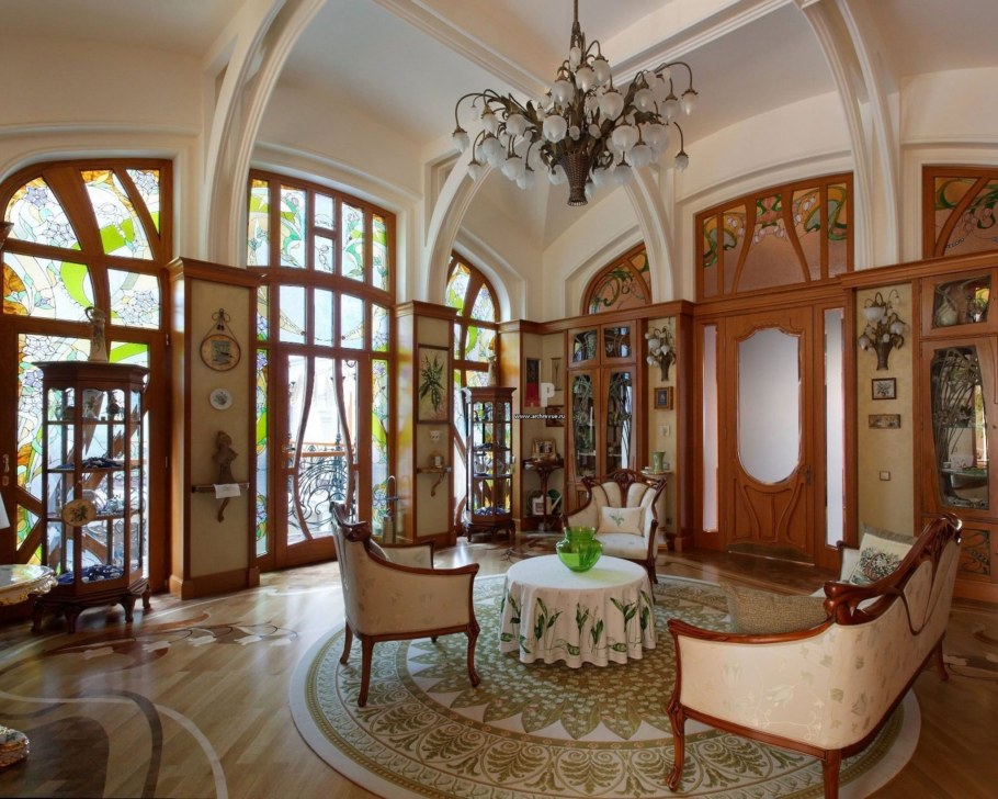 Ар нуво (арт нуво) в интерьере