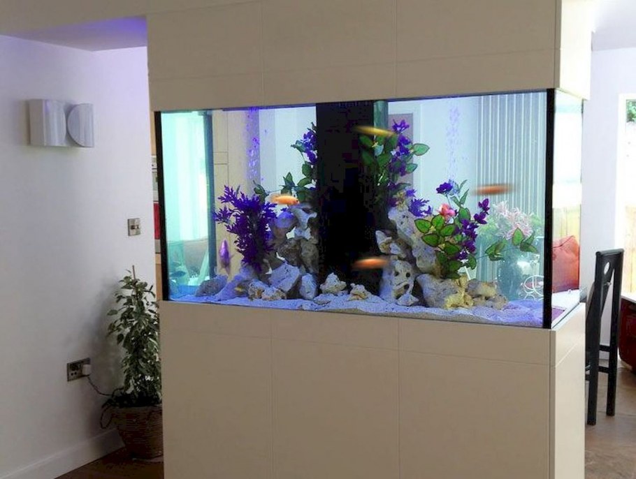 Аквариум в гостиной