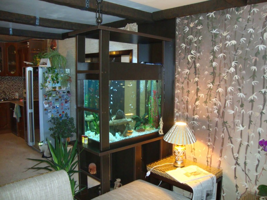 Аквариум перегородка