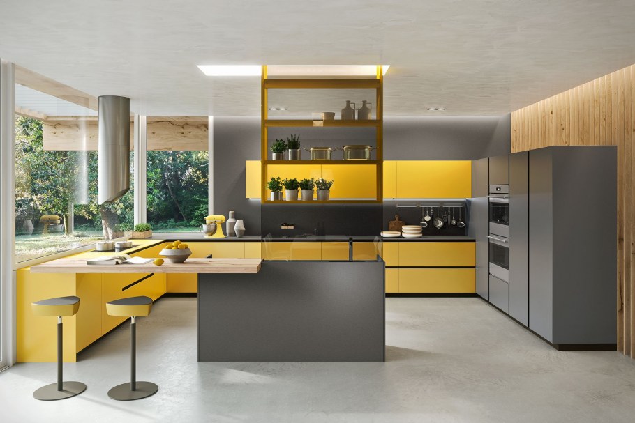 Необычные современные кухни
