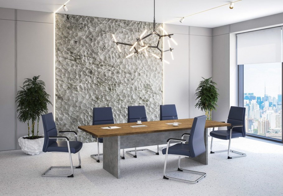 Стол руководителя Милано эбони