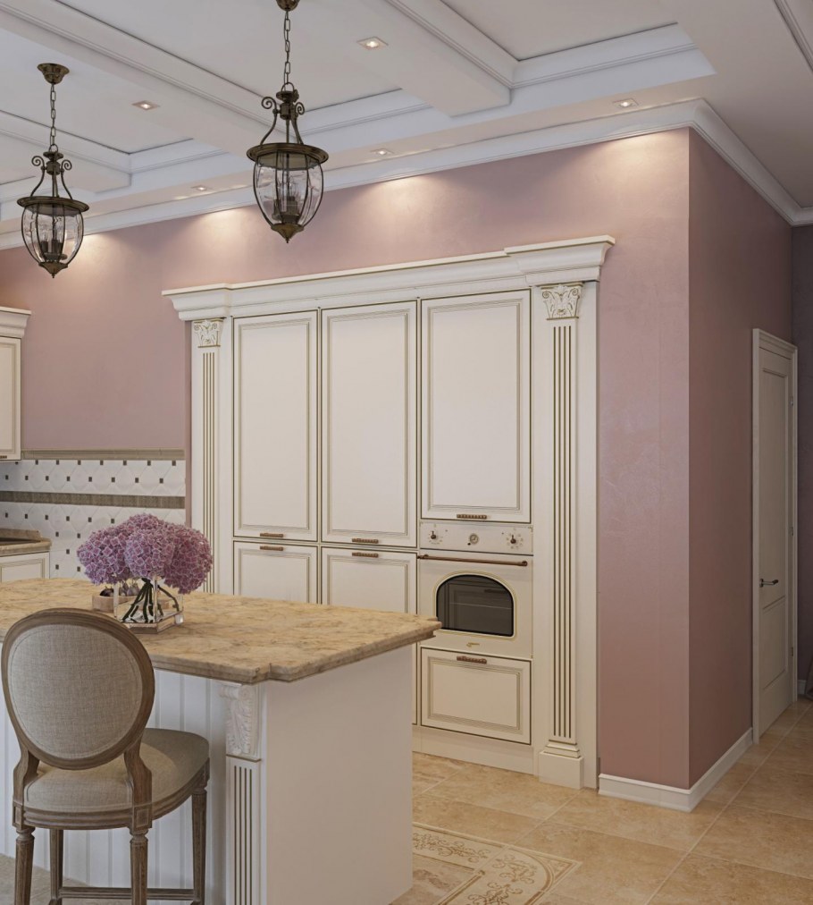 Кухня Прованс с порталом