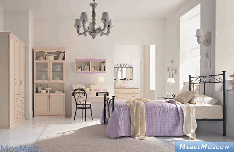 Детская в светлых тонах