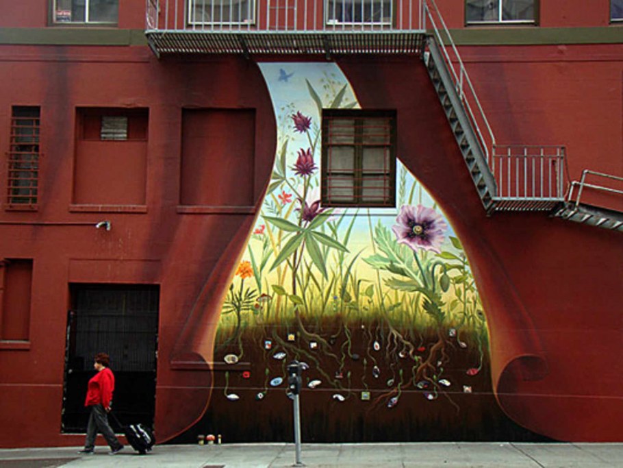 Граффити цветы