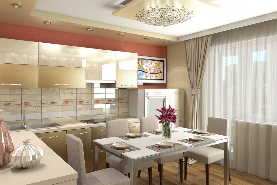 Кухня Прованс беж