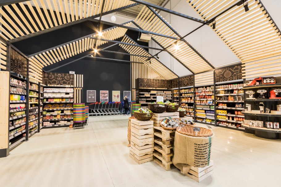 Стильный магазин продуктов