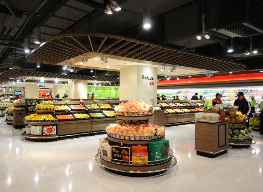 Продуктовый магазин в ТЦ