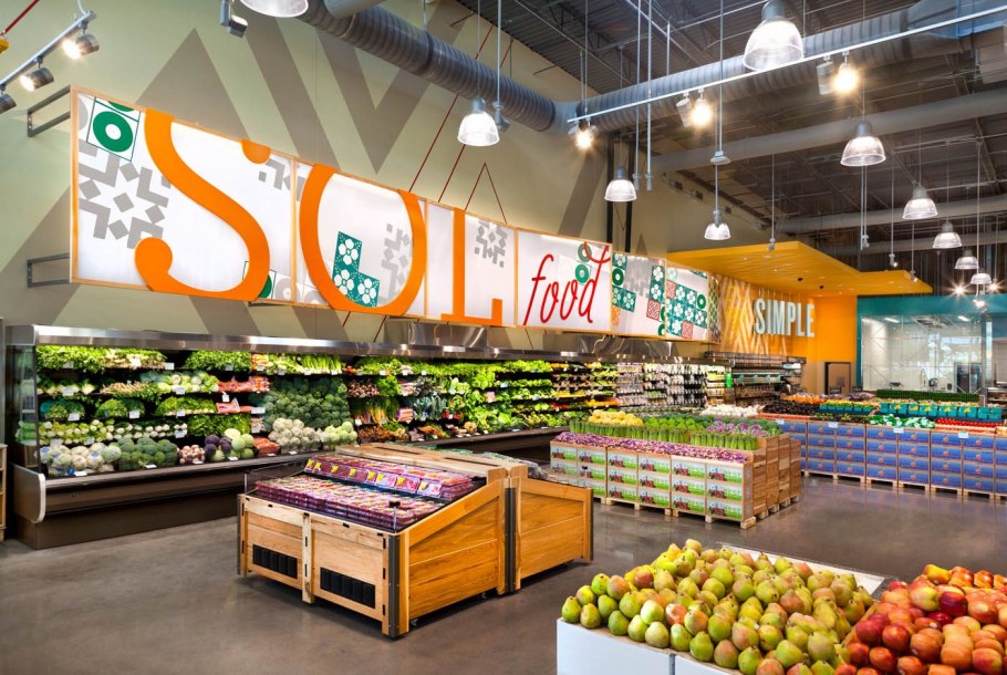 Whole foods супермаркет