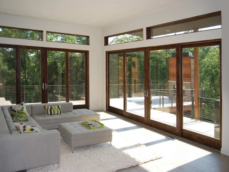 Современные деревянные откосы