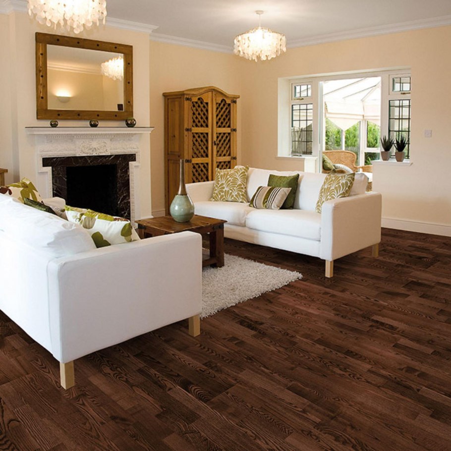 Паркетная доска Barlinek molti ясень Coffee