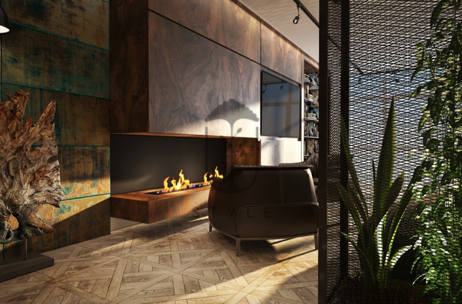 Медь в интерьере