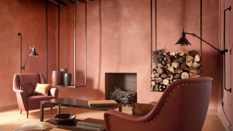 Медный цвет в интерьере