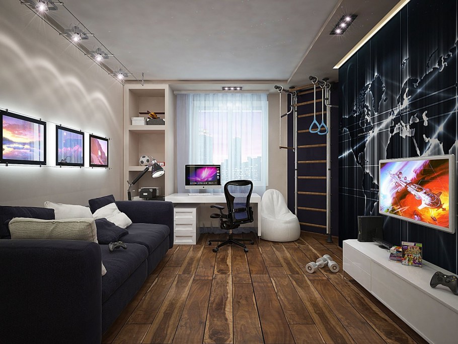 Современный интерьер для подростка