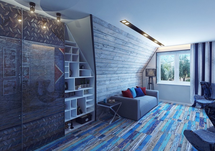 Спальня для подростка мальчика
