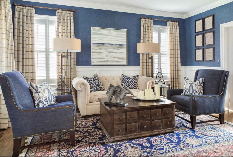 Синяя гостиная