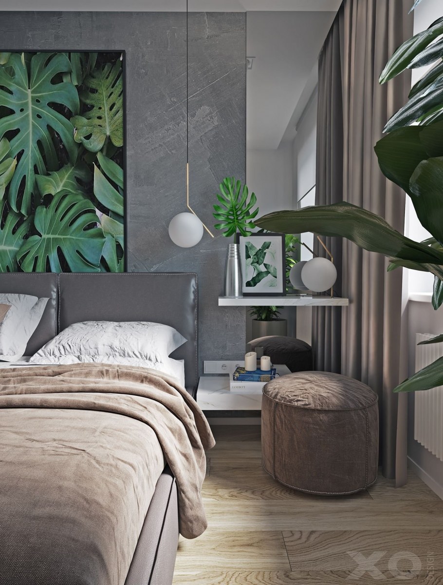 Спальня в стиле Тропик