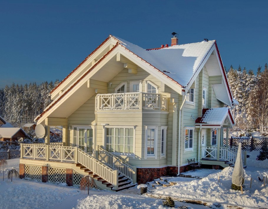 Терем клееный брус