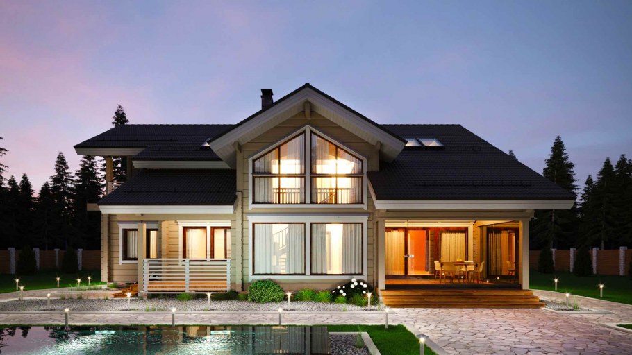 Финские коттеджи проекты