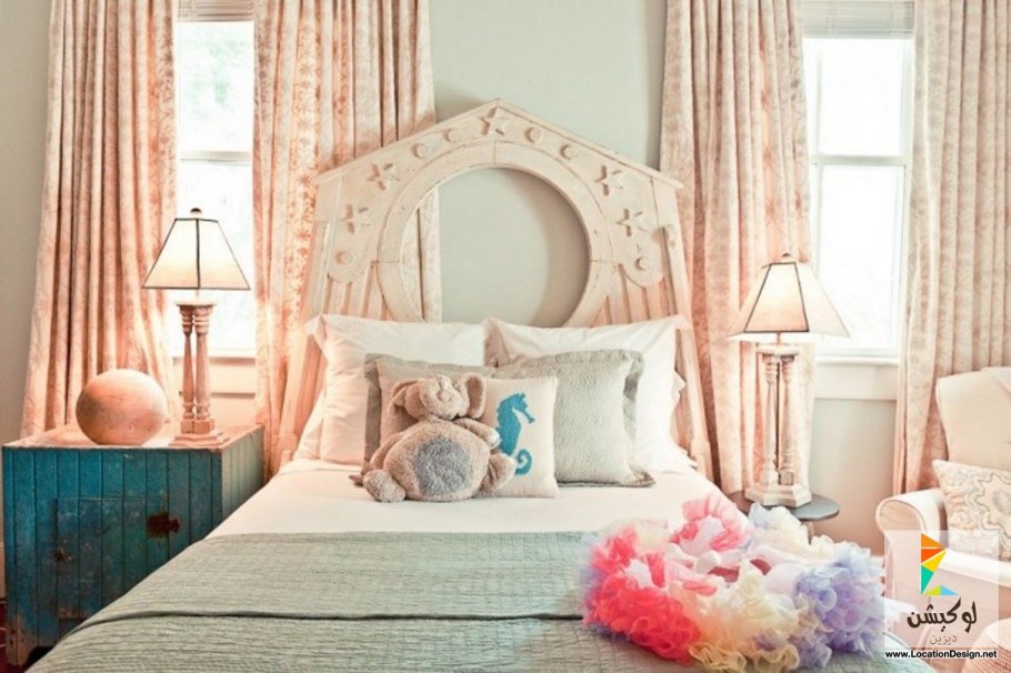 Спальня в розовых оттенках