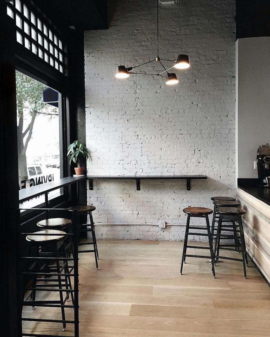 Кофейня в стиле Минимализм