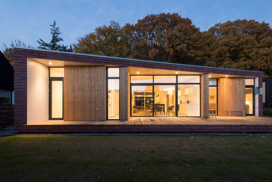 Скандинавские дома с плоской крышей