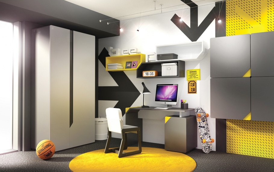 Стильные комнаты для подростков