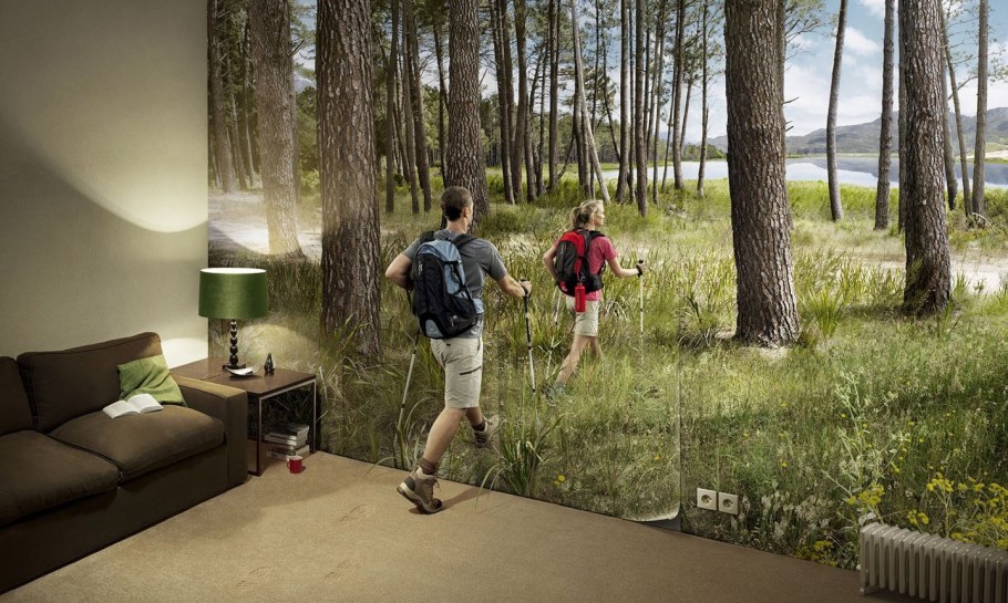 Необычные обои для стен