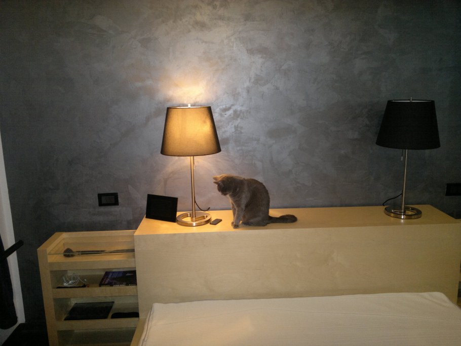 Декоративная штукатурка в интерьере гостиной