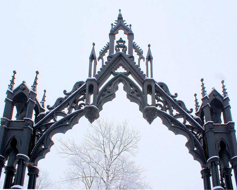 Поль Вредеман де фри интерьер готического собора