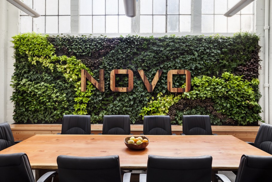 Вертикальное Озеленение в офисе