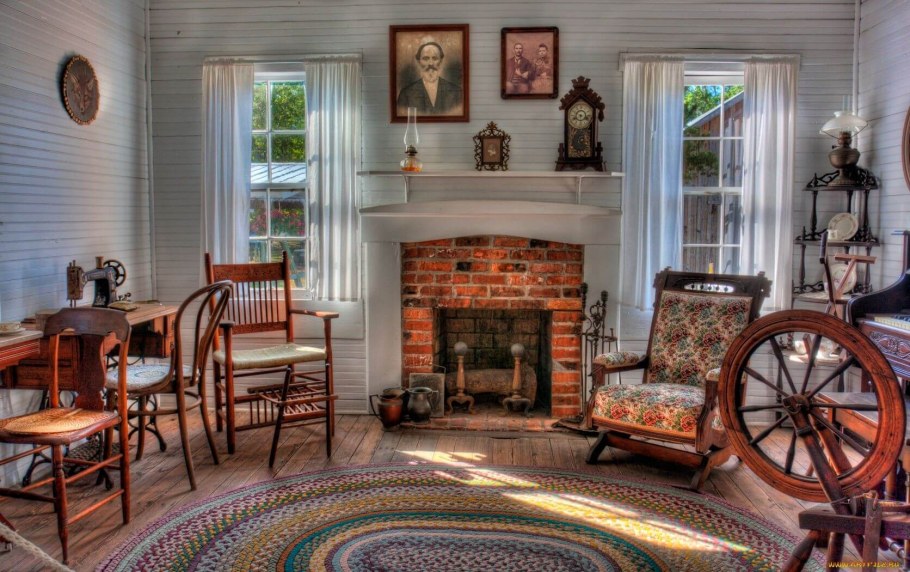 Интерьеры в стиле старой Англии