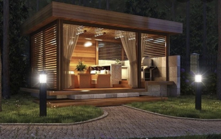 Современные беседки