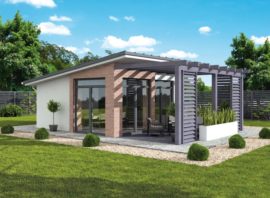 Современная летняя кухня