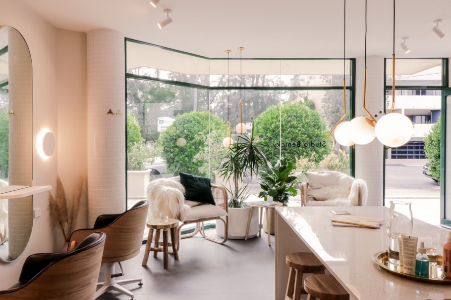 Барбершоп интерьер