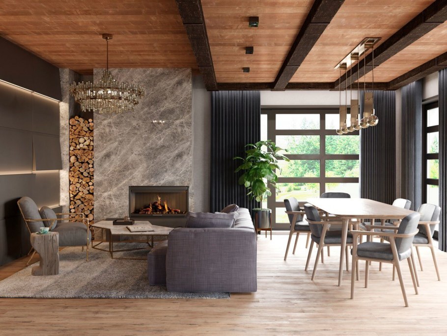 Балки из полиуретана под дерево УНИКС