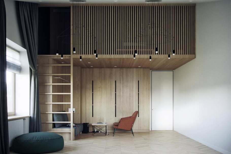 Шторка для антресоли