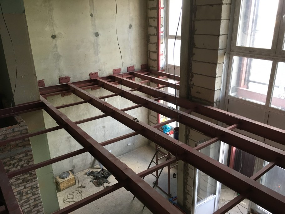 Перекрытие антресоли